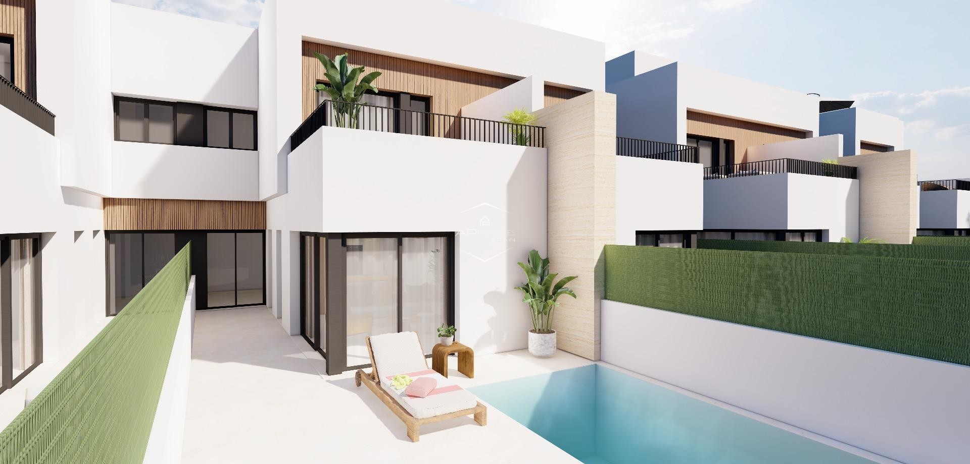 New Build - Villa - semi-detached -
Santiago de la Ribera - Santiago De La Ribera