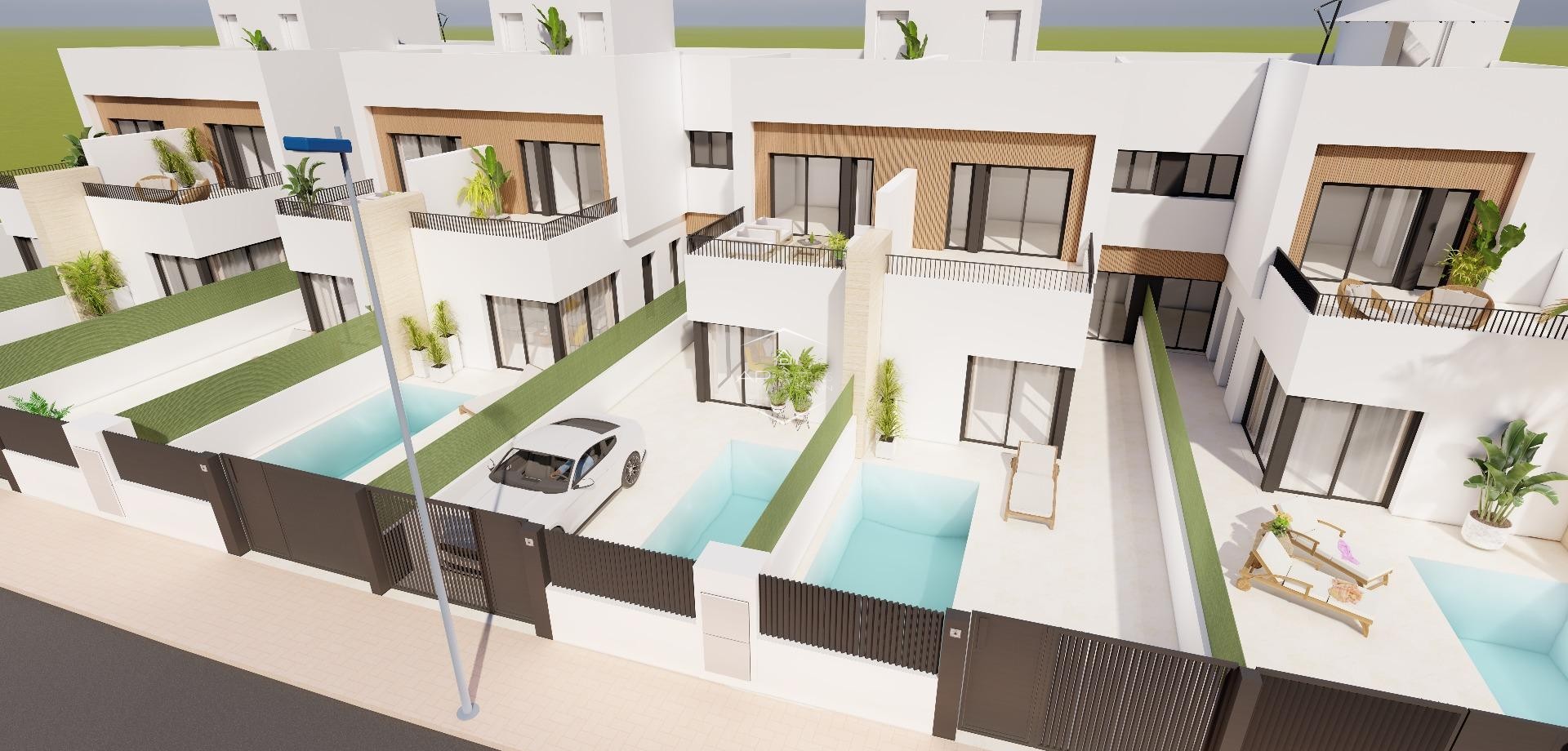 New Build - Villa - semi-detached -
Santiago de la Ribera - Santiago De La Ribera