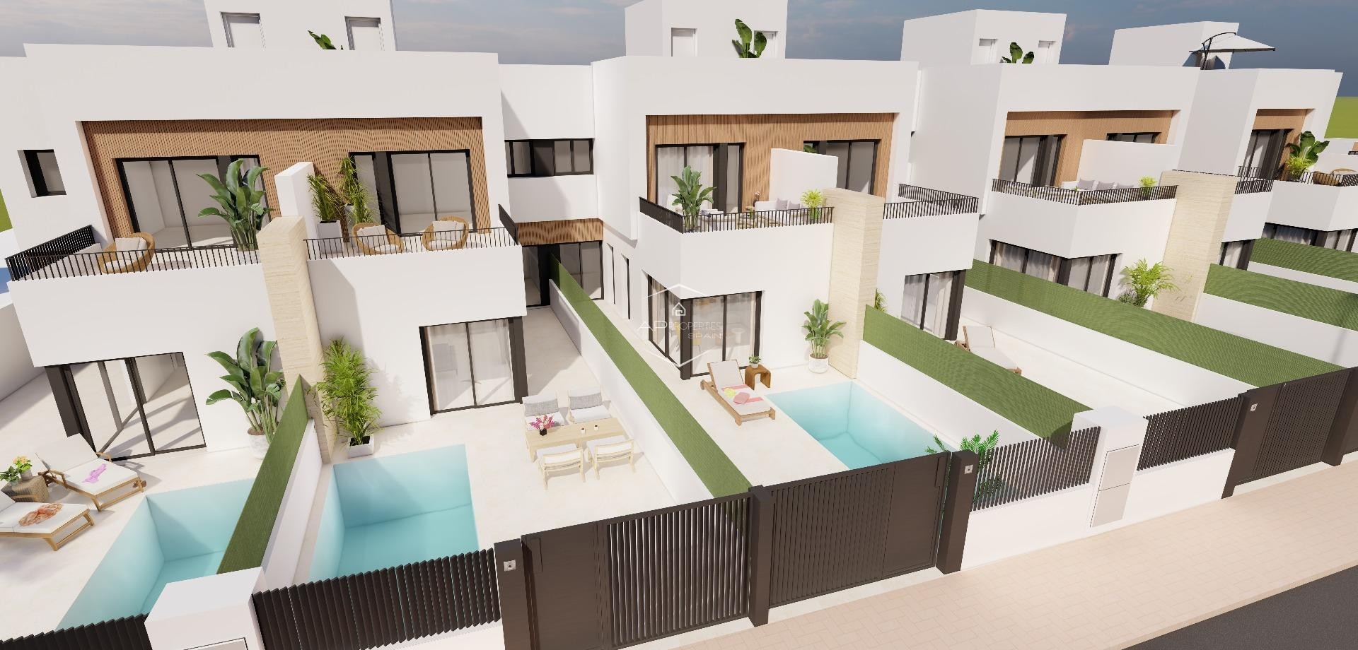 New Build - Villa - semi-detached -
Santiago de la Ribera - Santiago De La Ribera