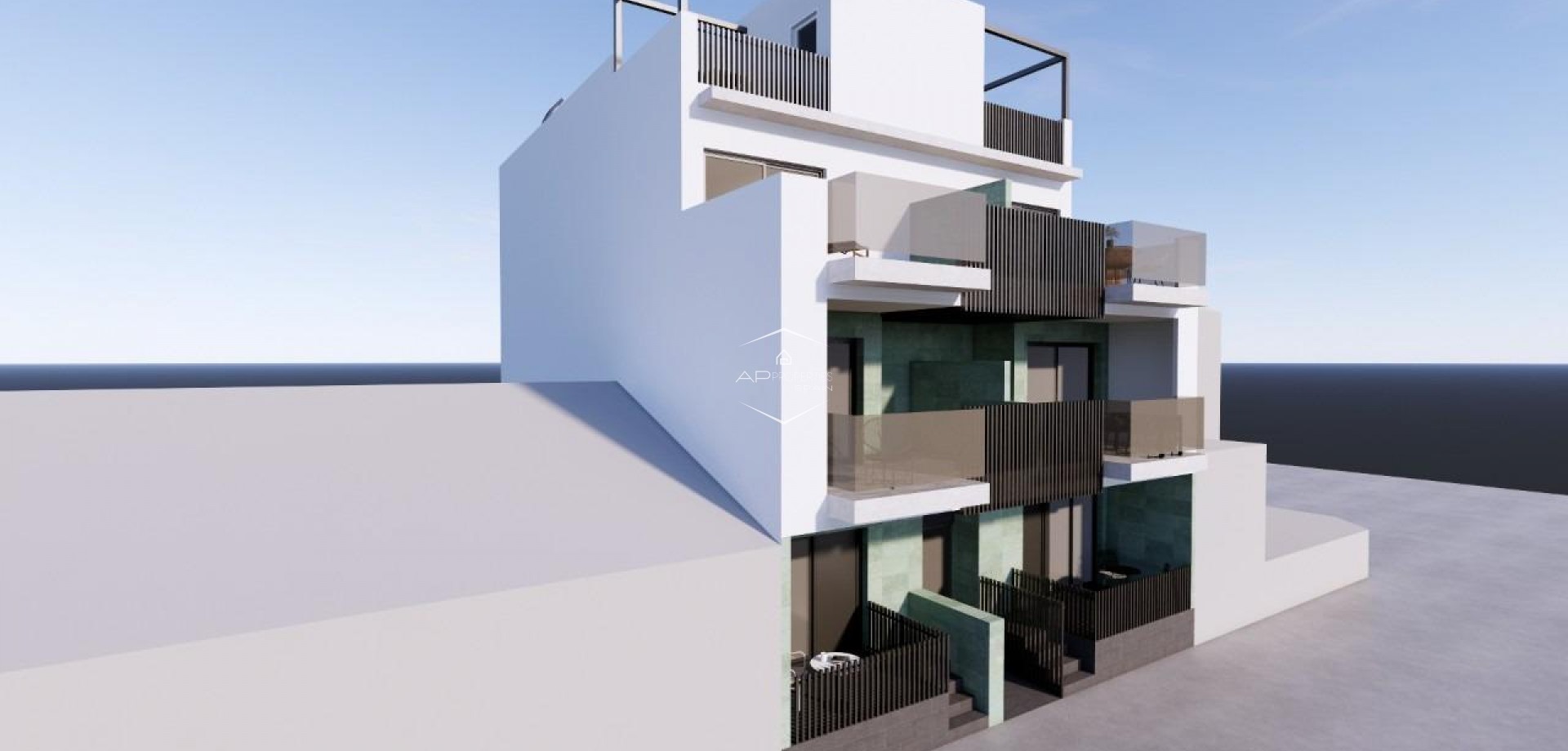 New Build - Apartment - Penthouse -
Pilar de la Horadada - Torre De La Horadada