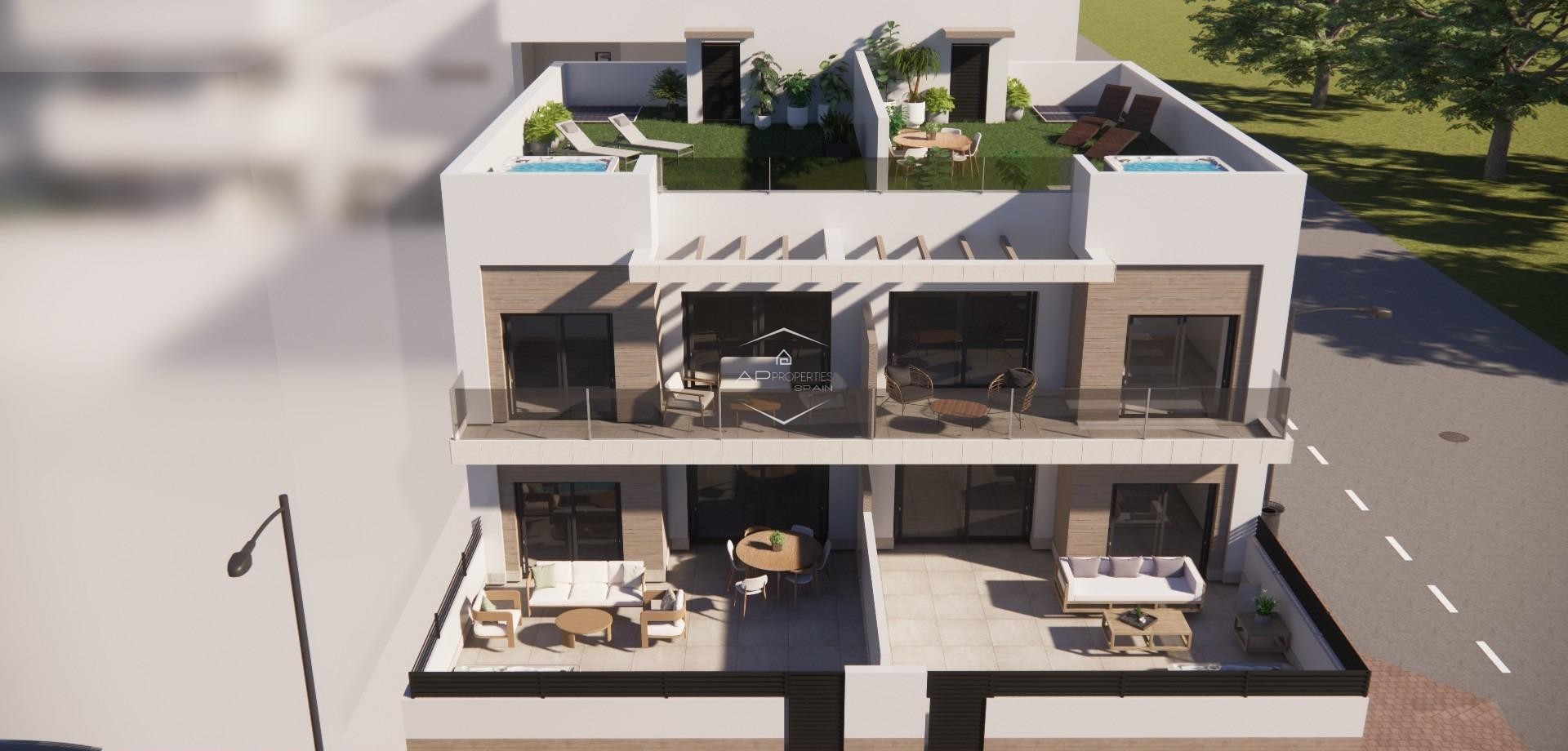 Nowy budynek - Bungalow -
Rojales - Pueblo