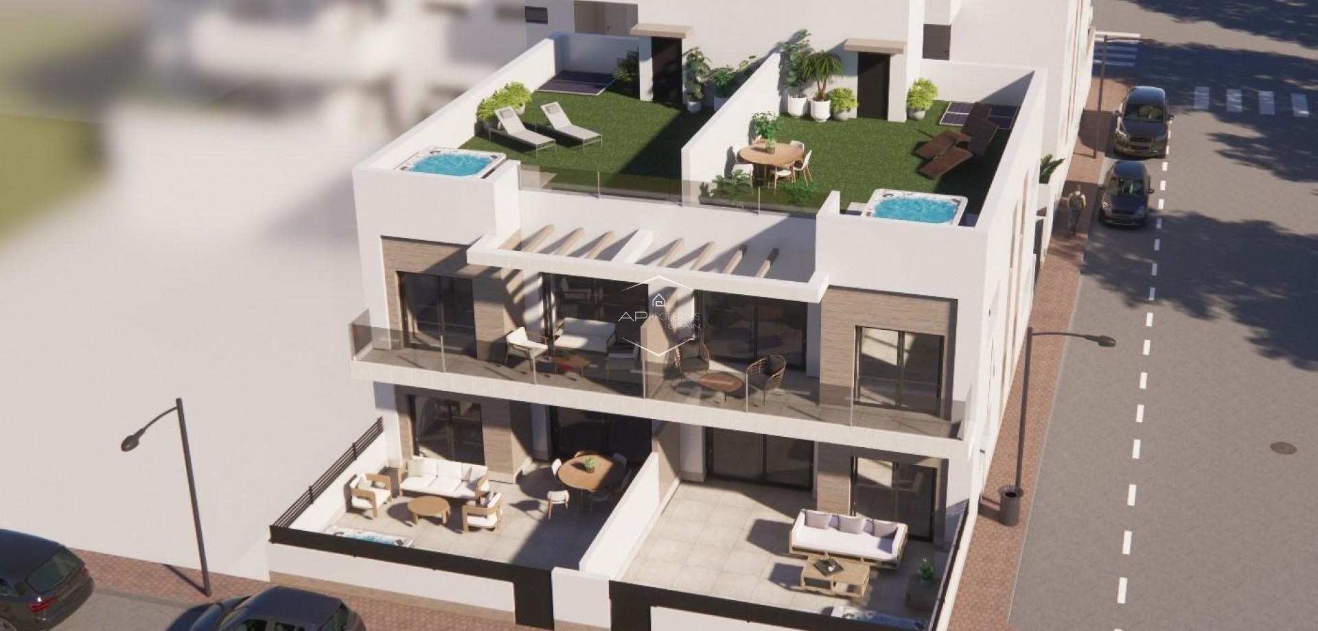 Nowy budynek - Bungalow -
Rojales - Pueblo