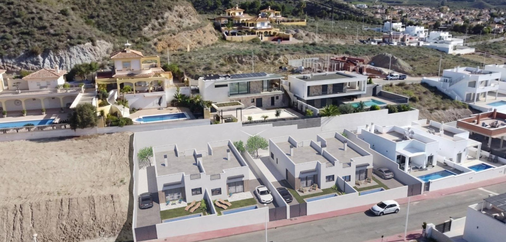 New Build - Villa - semi-detached -
Mazarron - Country Club